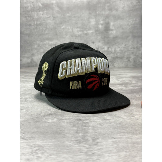 Toronto Raptors NBA Embroidered Spellout World Champs Snapback Hat OSFA