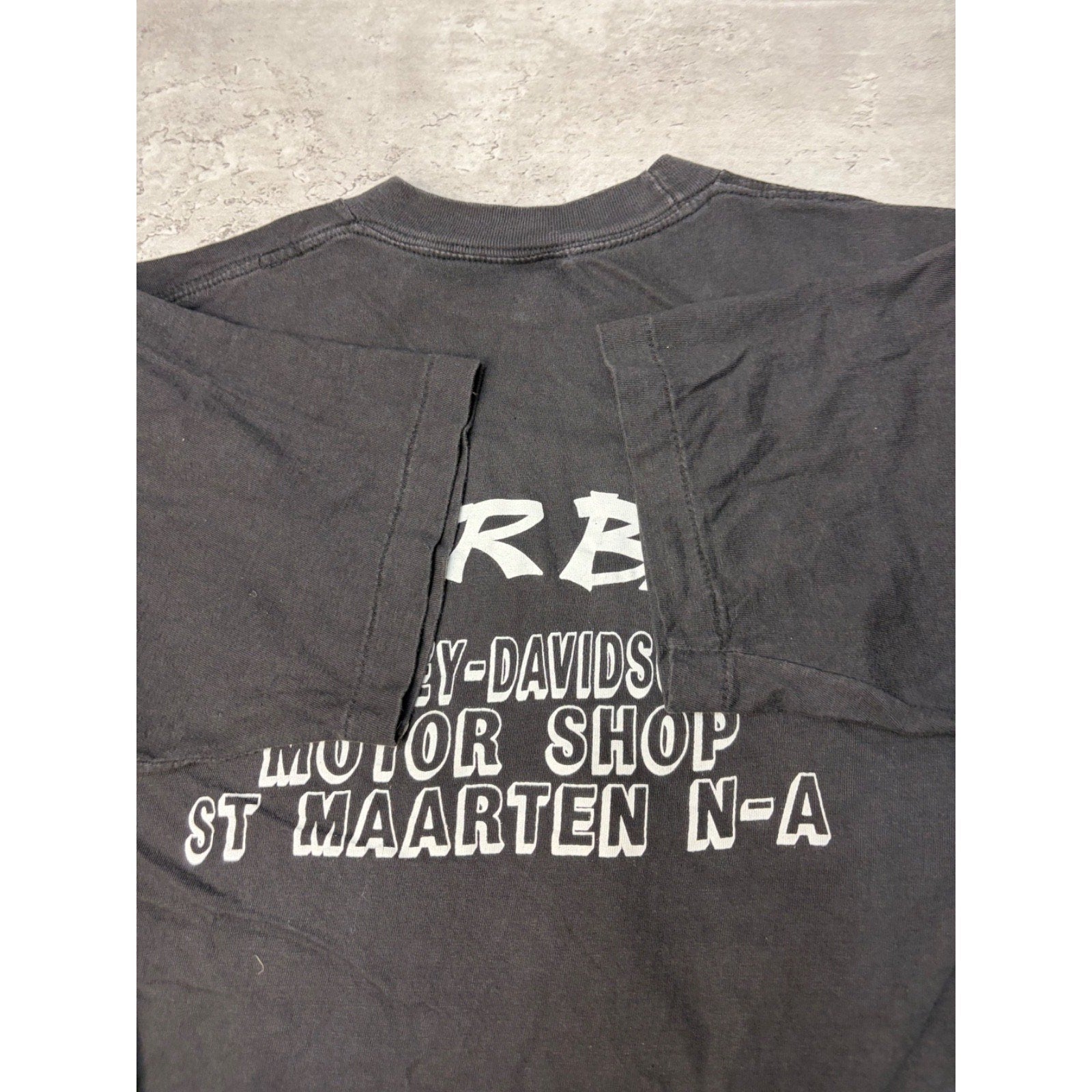 Vintage 90s Harley Davidson Classic Logo Graphic Black T-Shirt Size XL