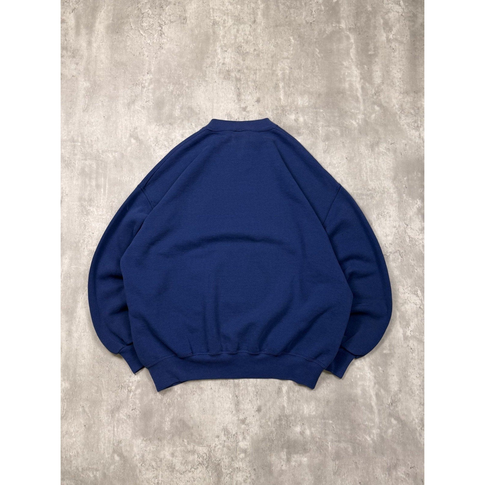 Vintage 90s Russell Athletics Blank Pullover Blue Crewneck Sweatshirt Size 2XL