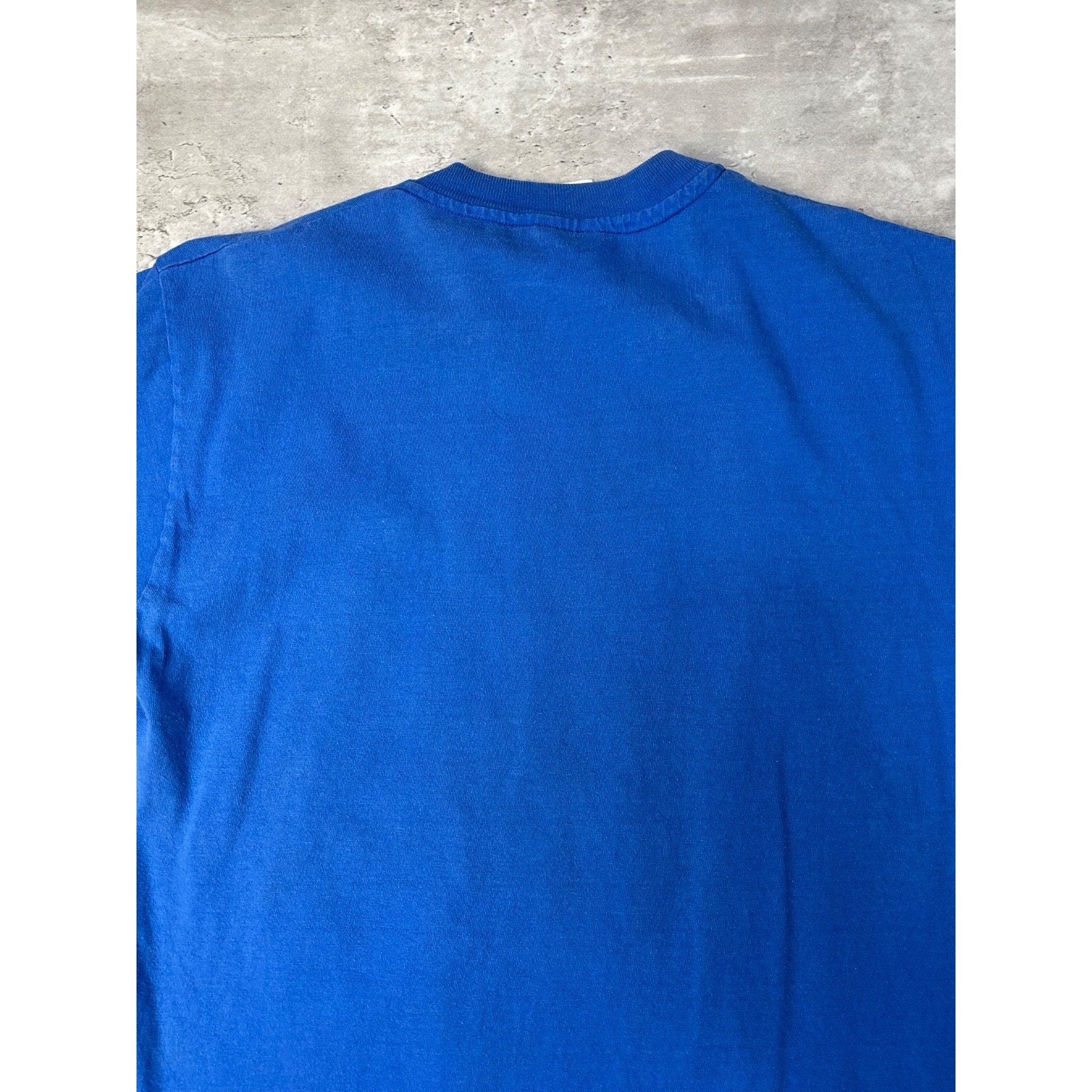 Vintage 90s St Louis Blue NHL Spellout Hockey Graphic T-Shirt Size Medium