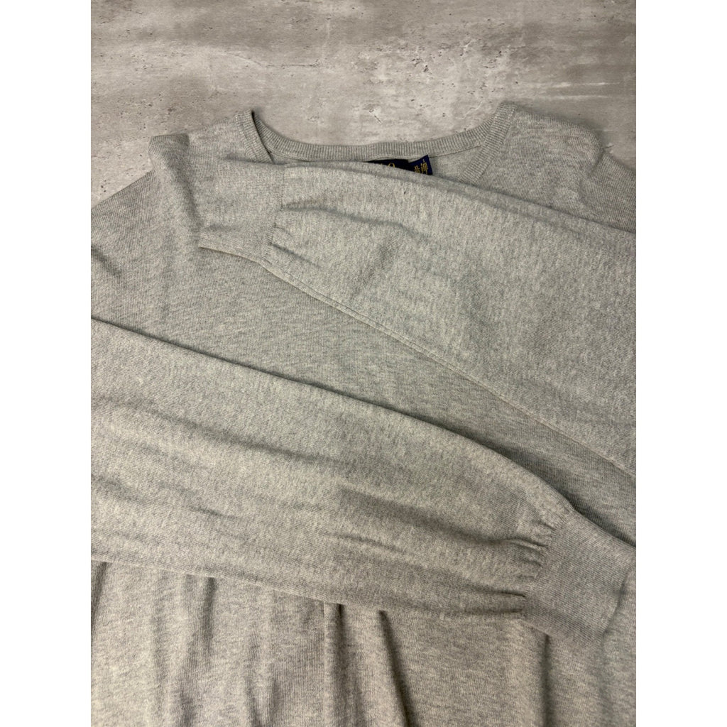 Vintage Polo Ralph Lauren Embroidered Pony Lightweight Knit Sweater Size XL