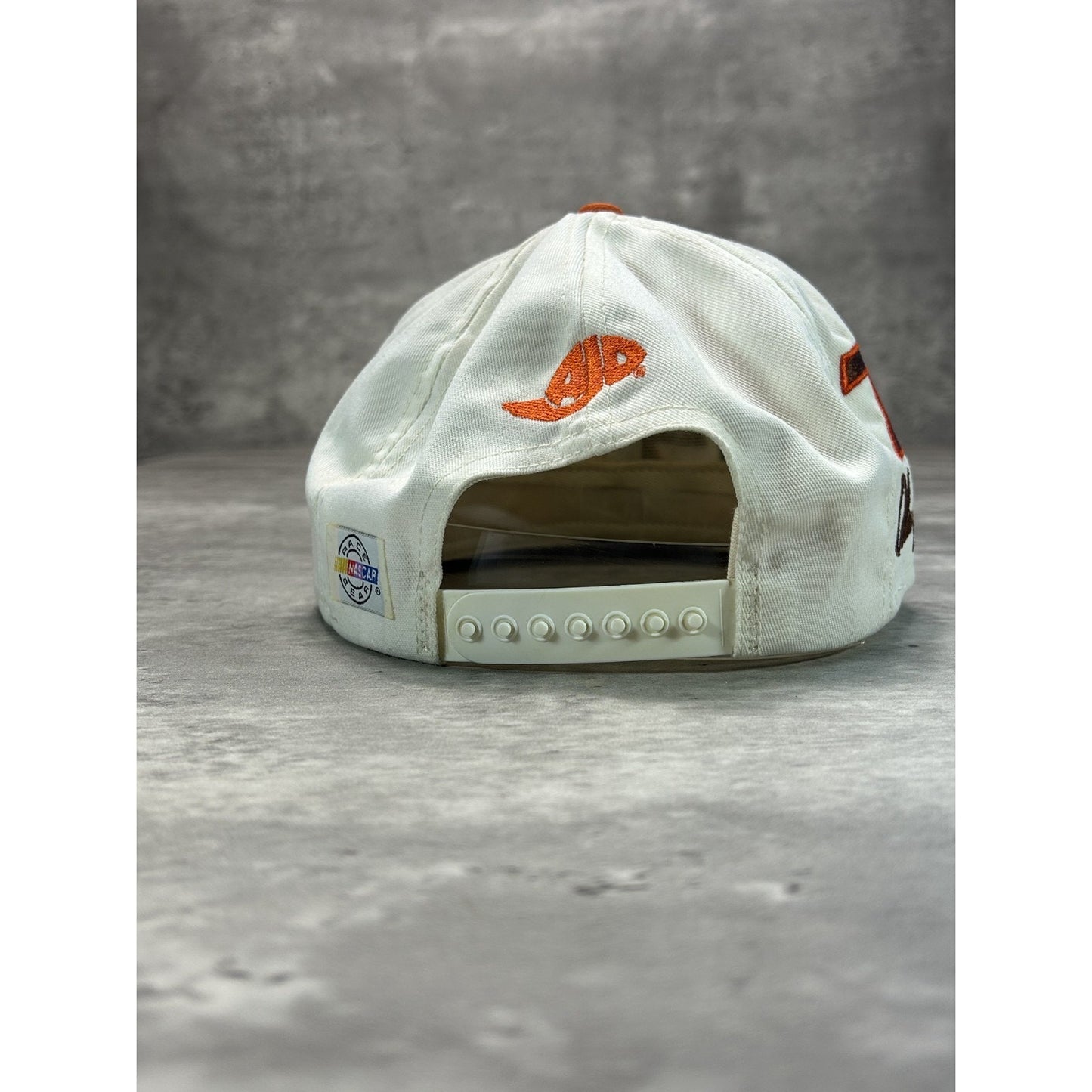 Vintage 90s Alan Kulwicki #7 Hooters Racing Embroidered Nascar Snapback Hat OSFA
