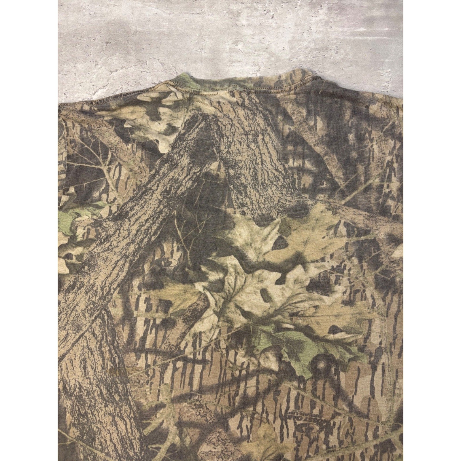 Vintage Mossy Oak Break Up Camo Hunting T-Shirt Size XL