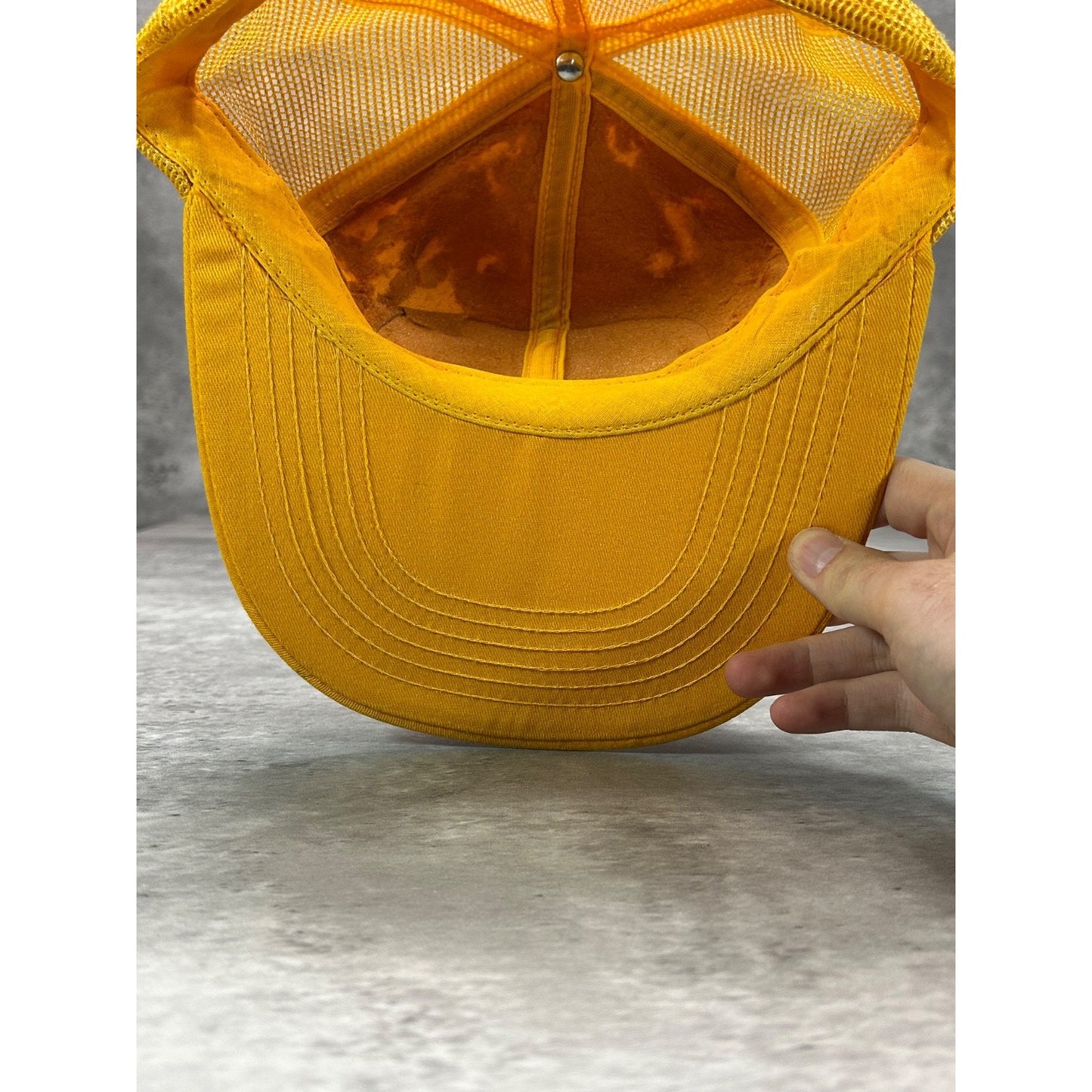 Vintage 80s/90s Fred Arbogast Fishing Ambassador Trucker Snapback Hat OSFA