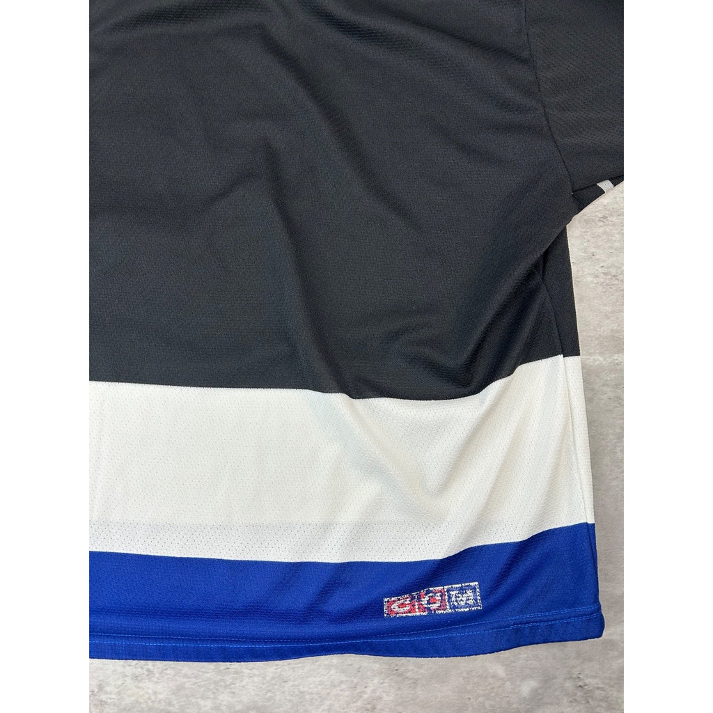 Vintage 90s Tampa Bay Lightning NHL Stitched CCM Maska Hockey Jersey Size XL
