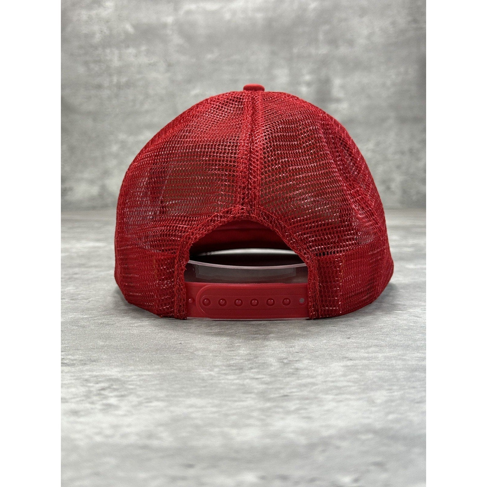 Vintage 90s The Man Wearing This Is A Fireman Comedy Trucker Snapback Hat OSFA