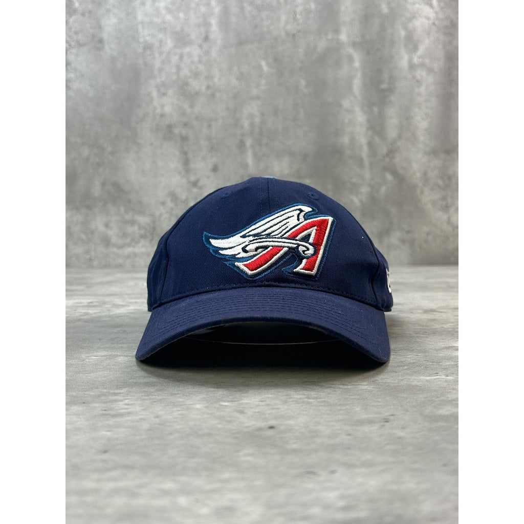 Vintage California Angels MLB Embroidered Logo Baseball Snapback Hat OSFA
