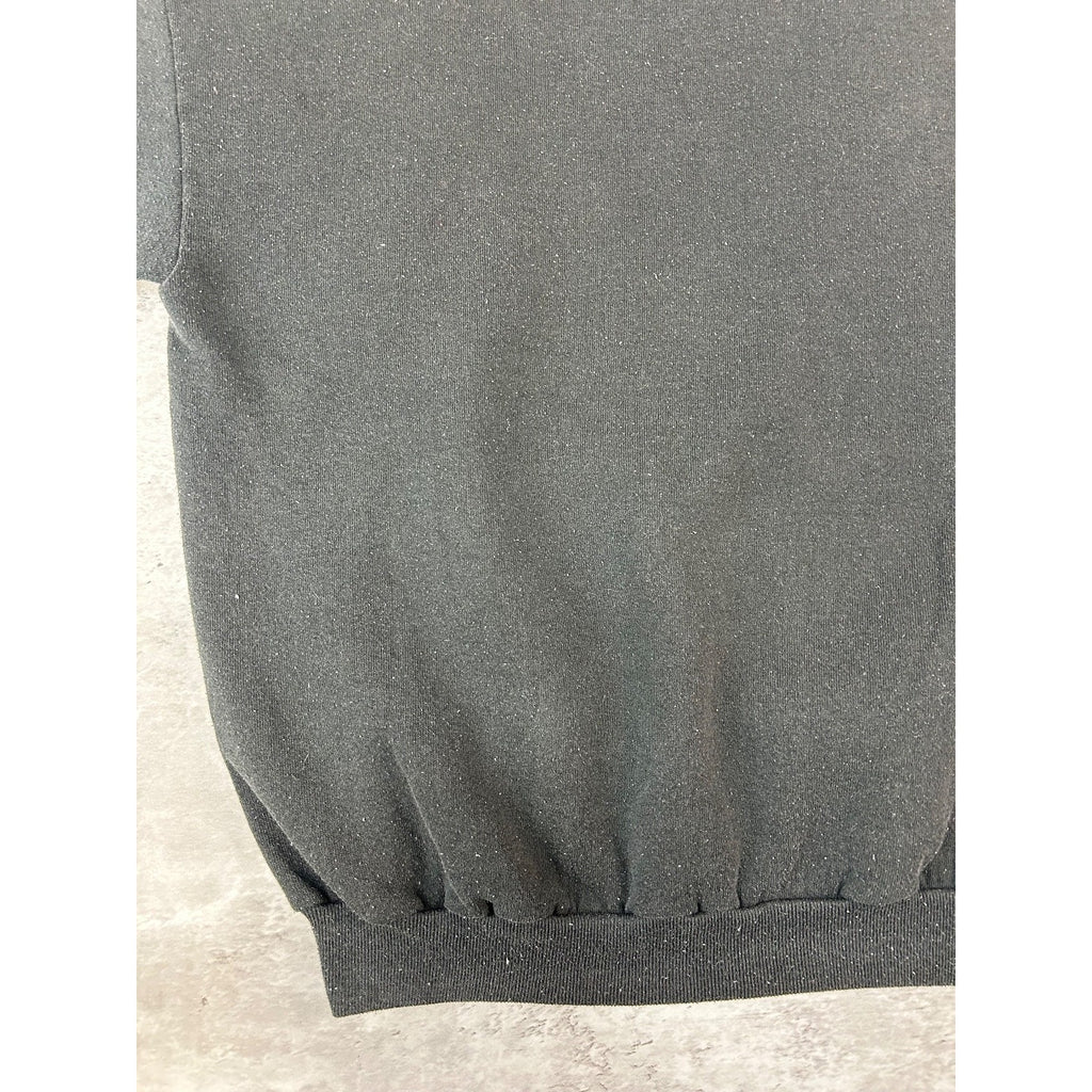 Vintage 1993 Carolina Panthers NFL Spellout Logo Graphic Sweatshirt Size Large