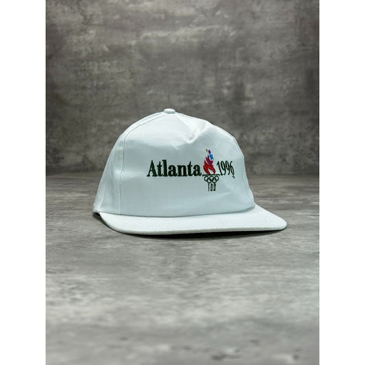 Vintage 1996 Atlanta Olympics Embroidered Spellout Logo Snapback Hat OSFA