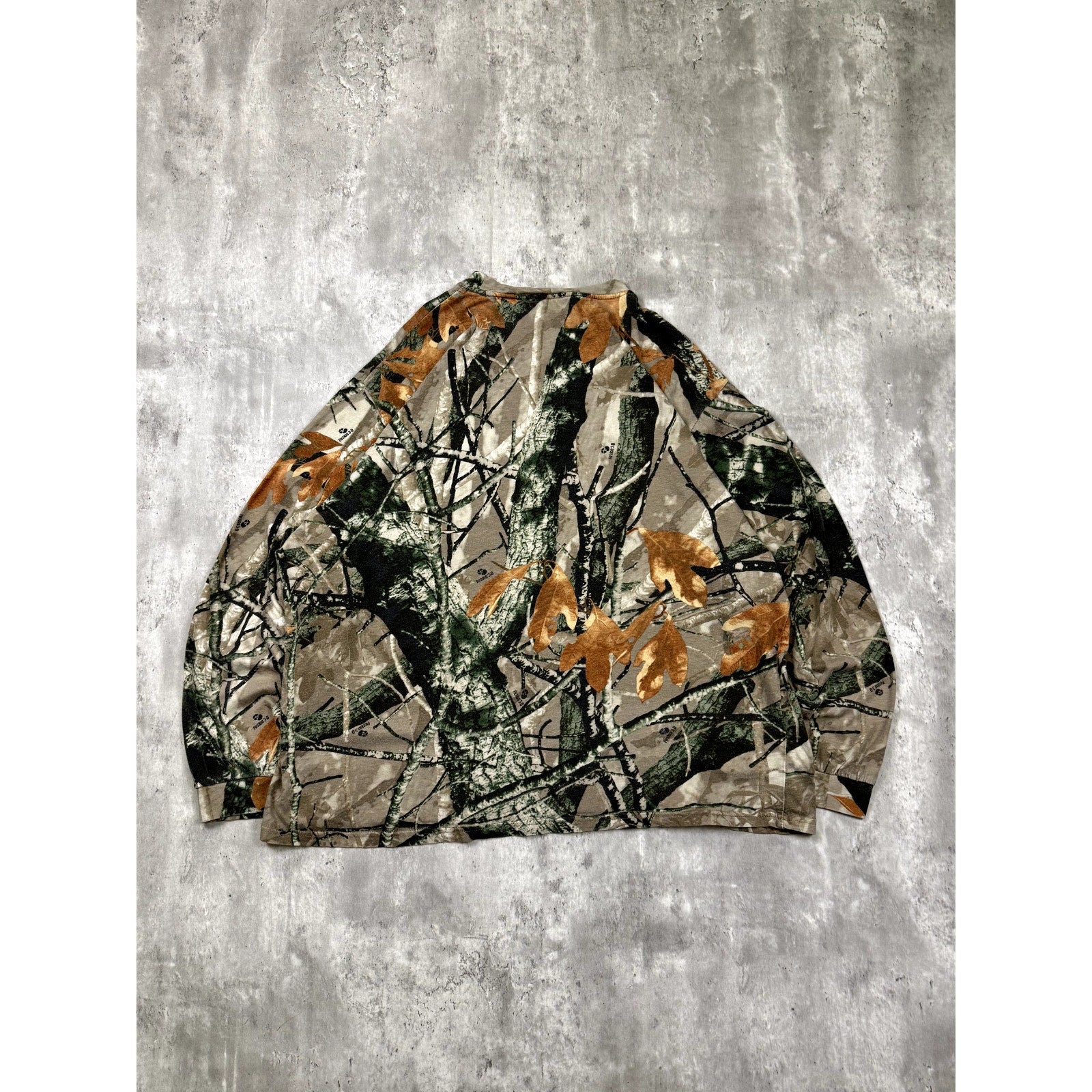 Vintage Outfiters Ridge Fusion 3D Hunting Camo Longsleeve T-Shirt Size 2XL