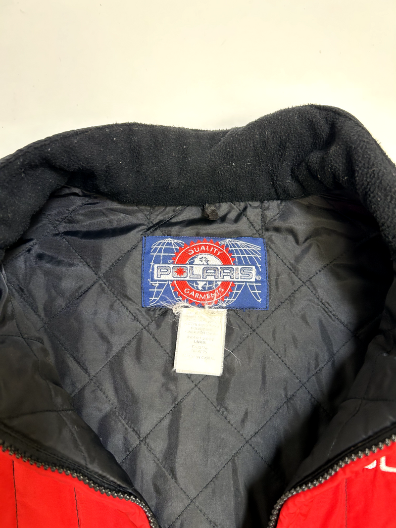 Vintage 1999 Polaris Full Zip Insulated Two Tone Jacket Size XL