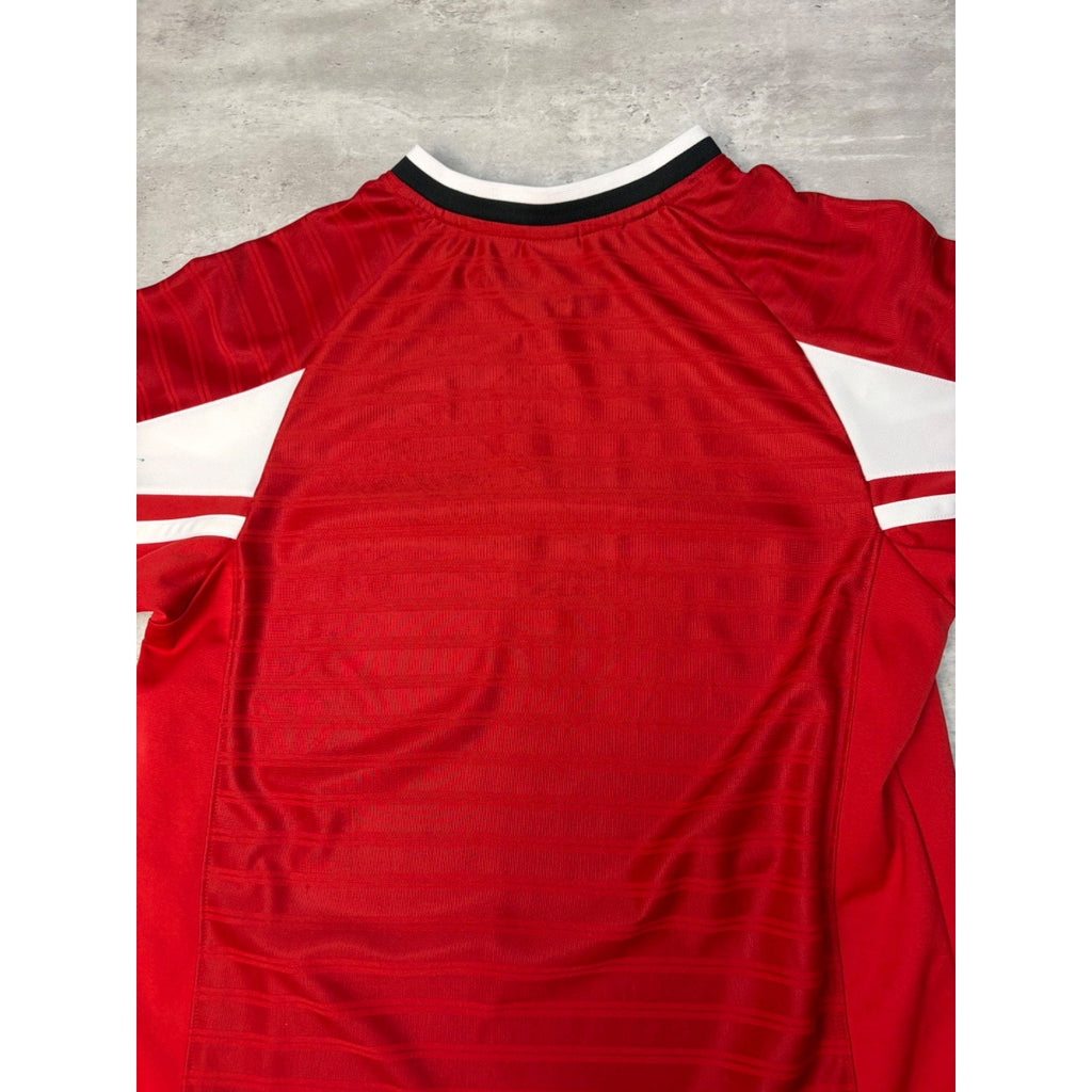 Vintage 2000s Nike Embroidered Swoosh Nike YOUTH Soccer Jersey Size Large