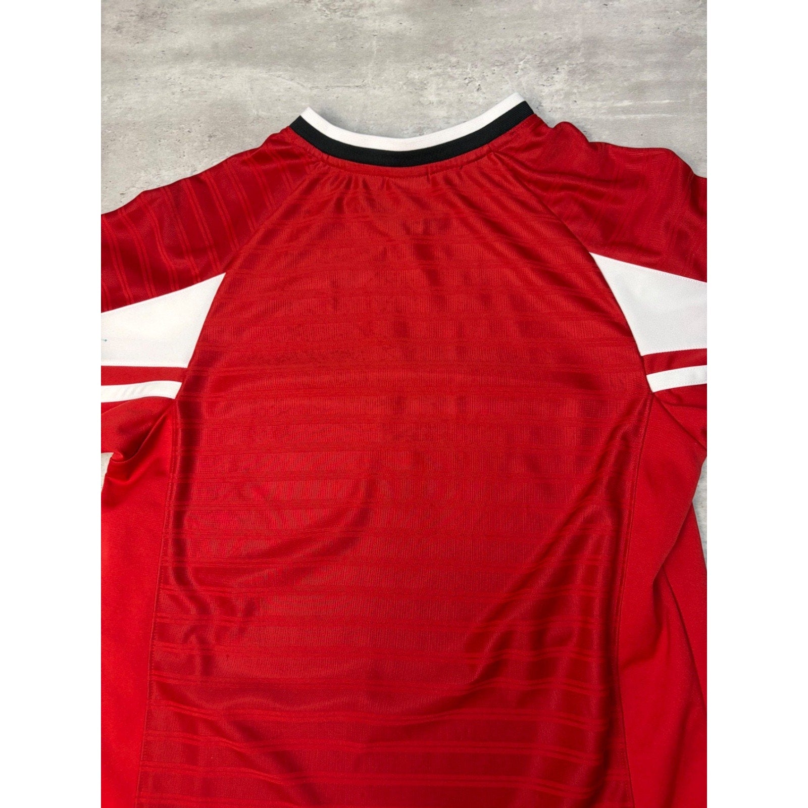 Vintage 2000s Nike Embroidered Swoosh Nike YOUTH Soccer Jersey Size Large