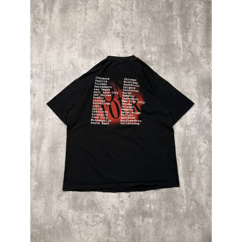 Vintage 1993 Garth Brooks On Tour Country Music Portrait Graphic T-Shirt Size XL