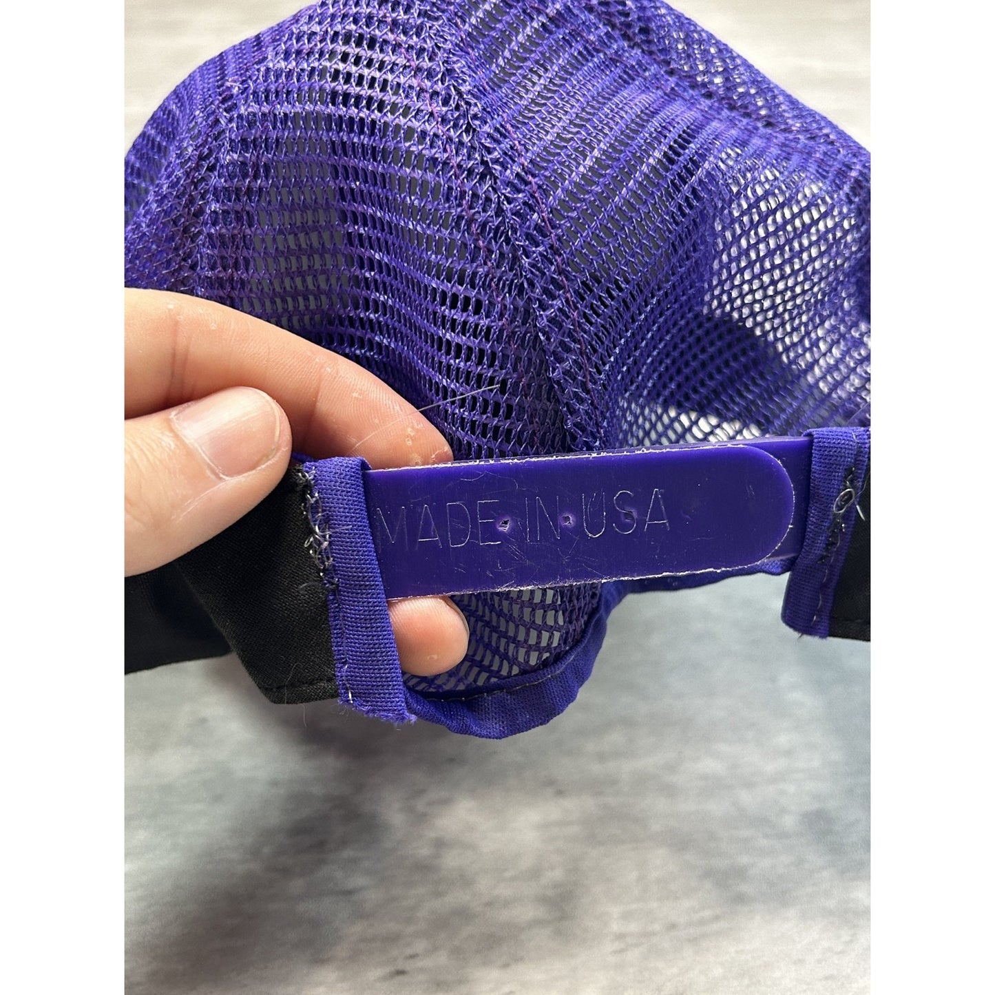 Vintage 90s LSU Tigers NCAA Embroidered Collegiate Trucker Snapback Hat OSFA