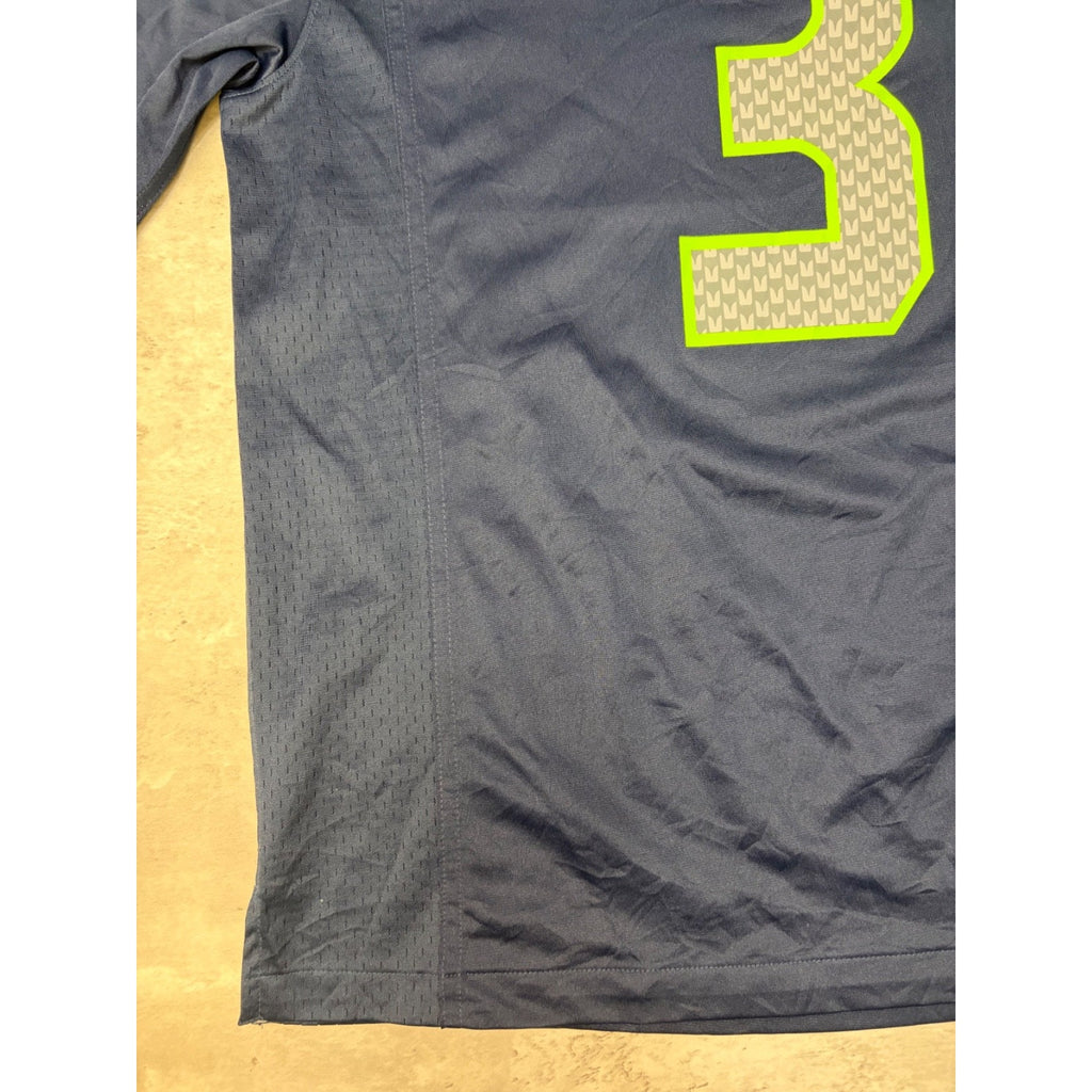 Vintage Russell Wilson #3 Seattle Seahawks Jersey Size Large