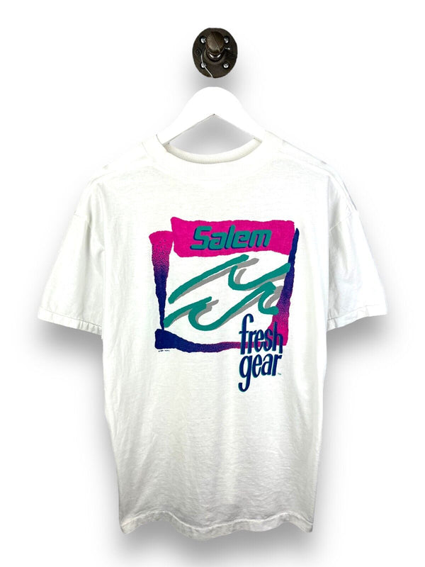Vintage 1991 Salem Fresh Gear The Fresh One T-Shirt Size XL 90s White Made USA