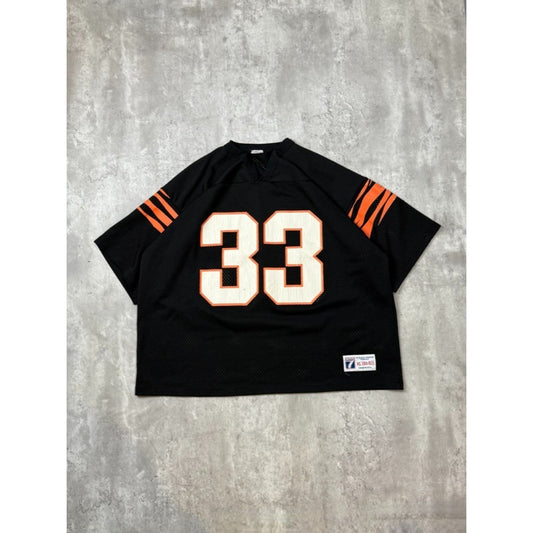 Vintage 90s David Fulcher #33 Cincinnati Bengals NFL Logo 7 Jersey Size XL