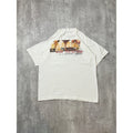 Vintage 2003 Tim McGraw One Band Tour Country Music T-Shirt Size Large White