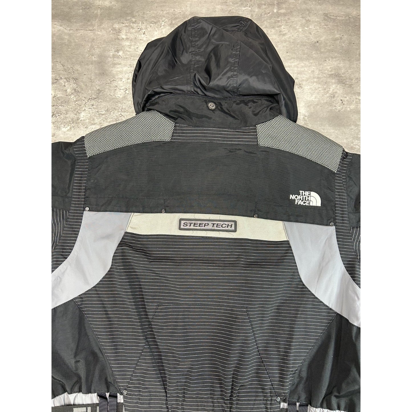 Vintage 90s Womens The North Face Steep Tech TNF Tactical Full Zip Jacket Sz XL