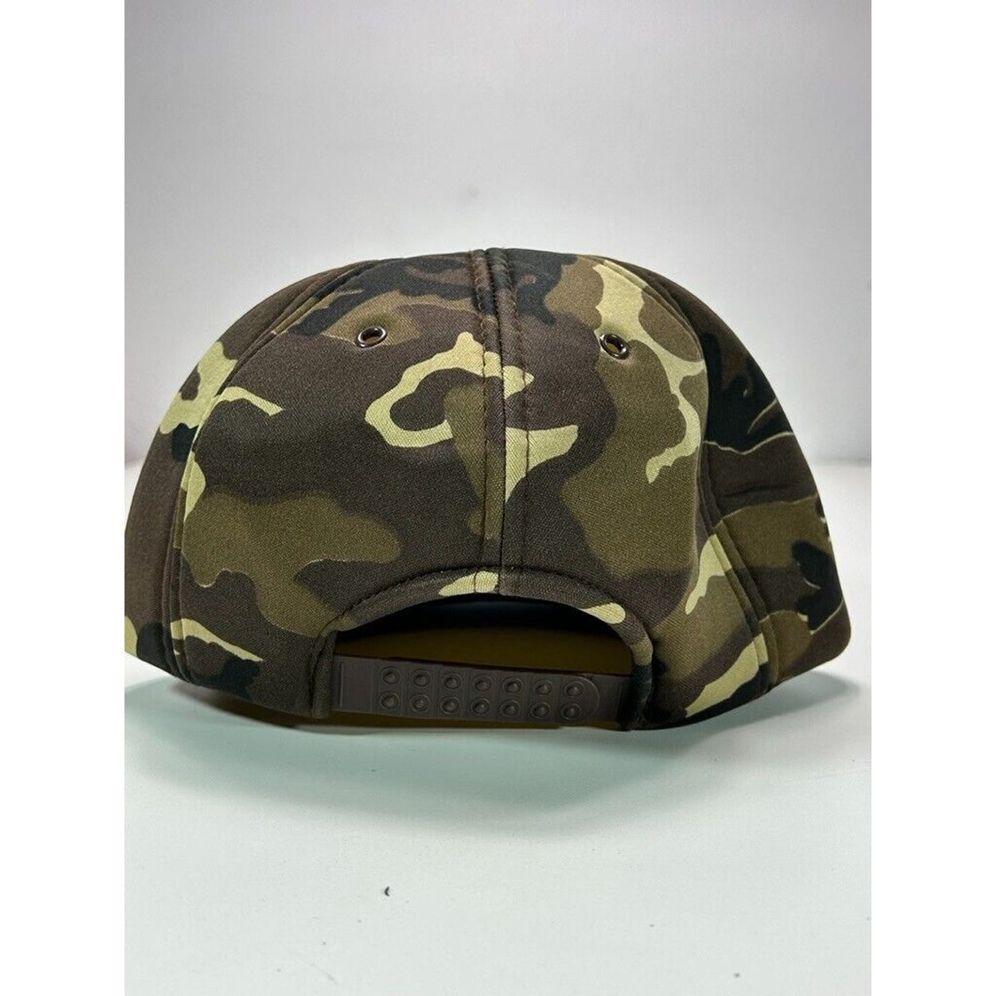 Vintage 90s Snyder Corner Hunting Camo Foam Snapback Hat OSFA