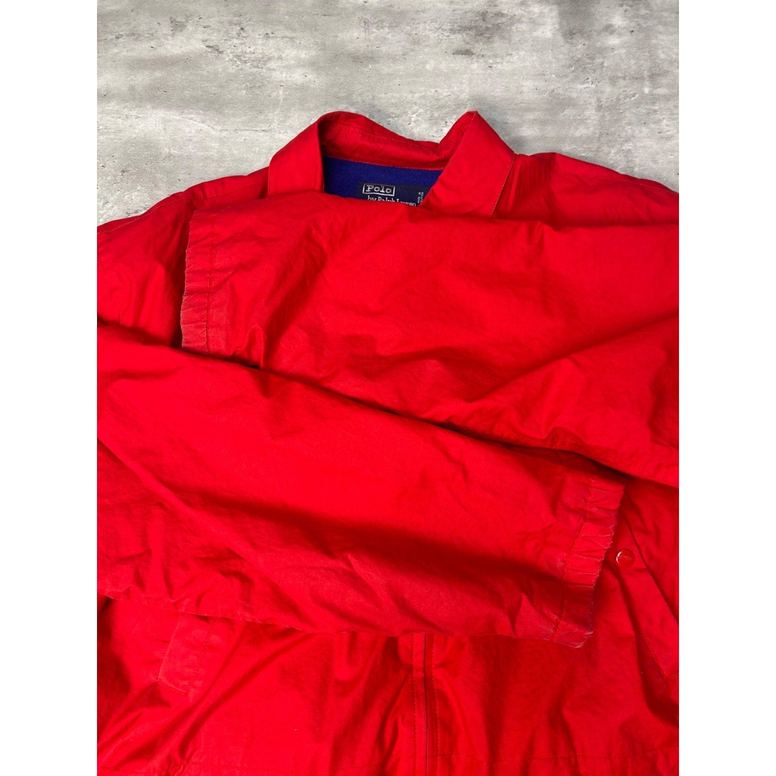 Vintage 90s Polo Ralph Lauren Insulated Multi Pocket Full Zip Jacket Size Medium