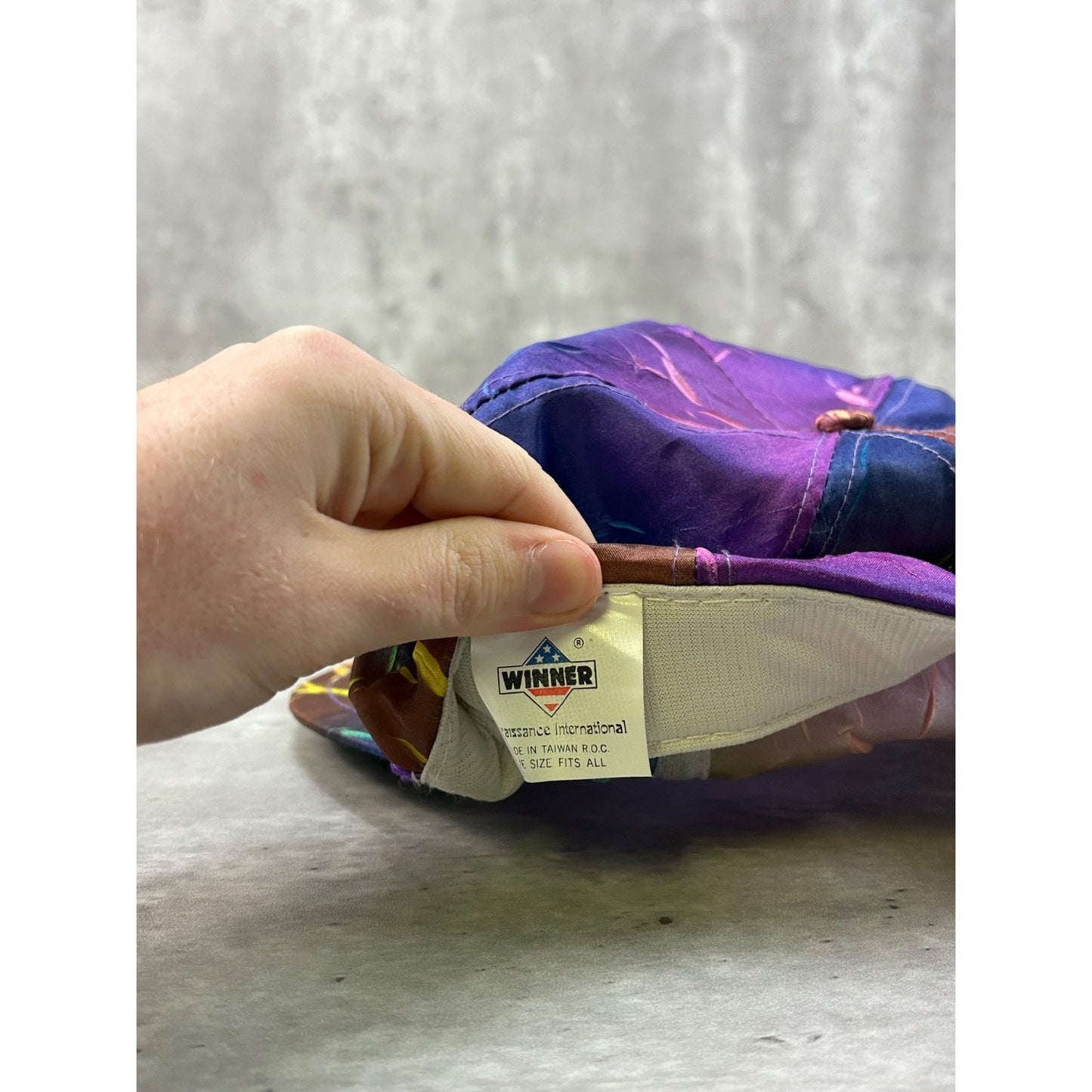 Vintage 90s Lakehead Beer Embroidered Spellout Strapback Hat OSFA