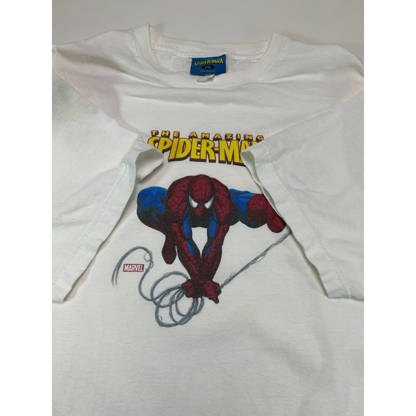 2006 The Amazing Spiderman Superhero Graphic T-Shirt Size 2XL