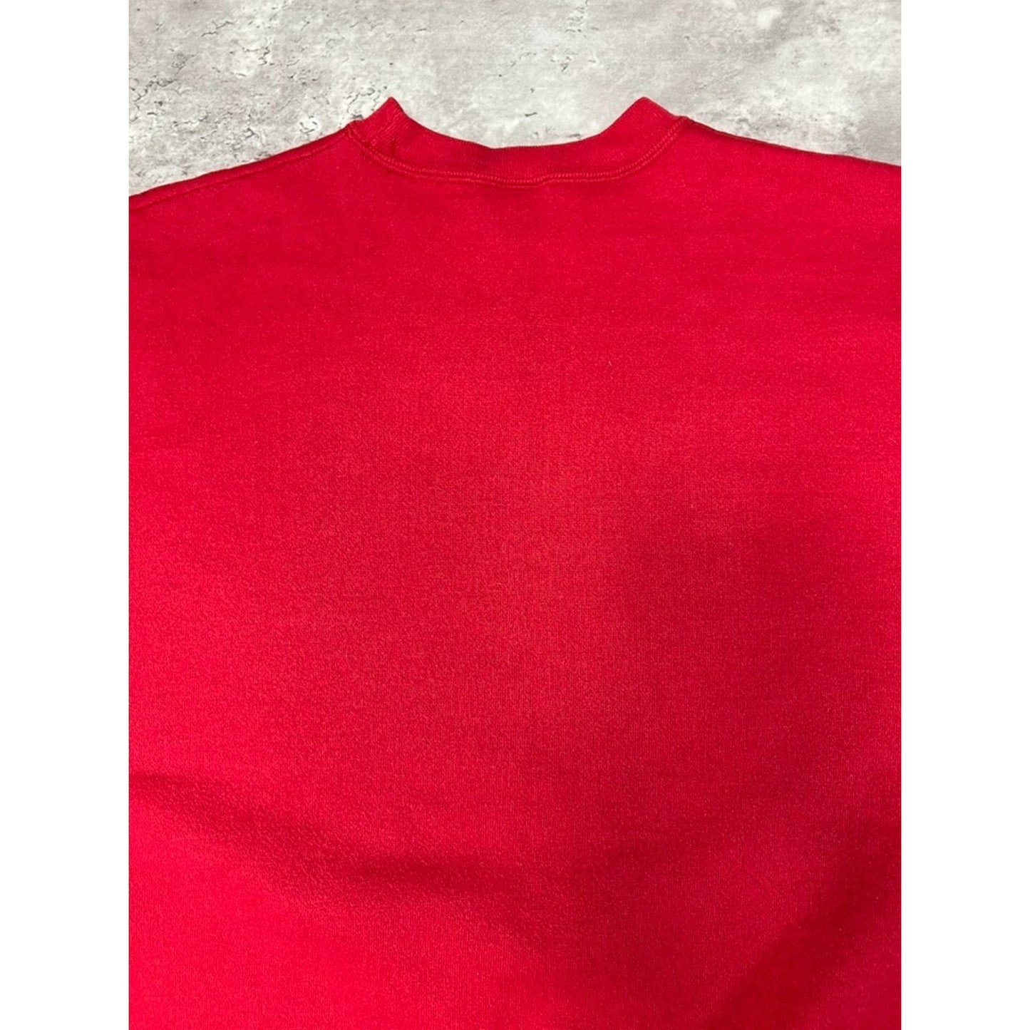 Vintage 1990 San Francisco 49ers NFL Spellout Logo Starter Sweatshirt Size XL