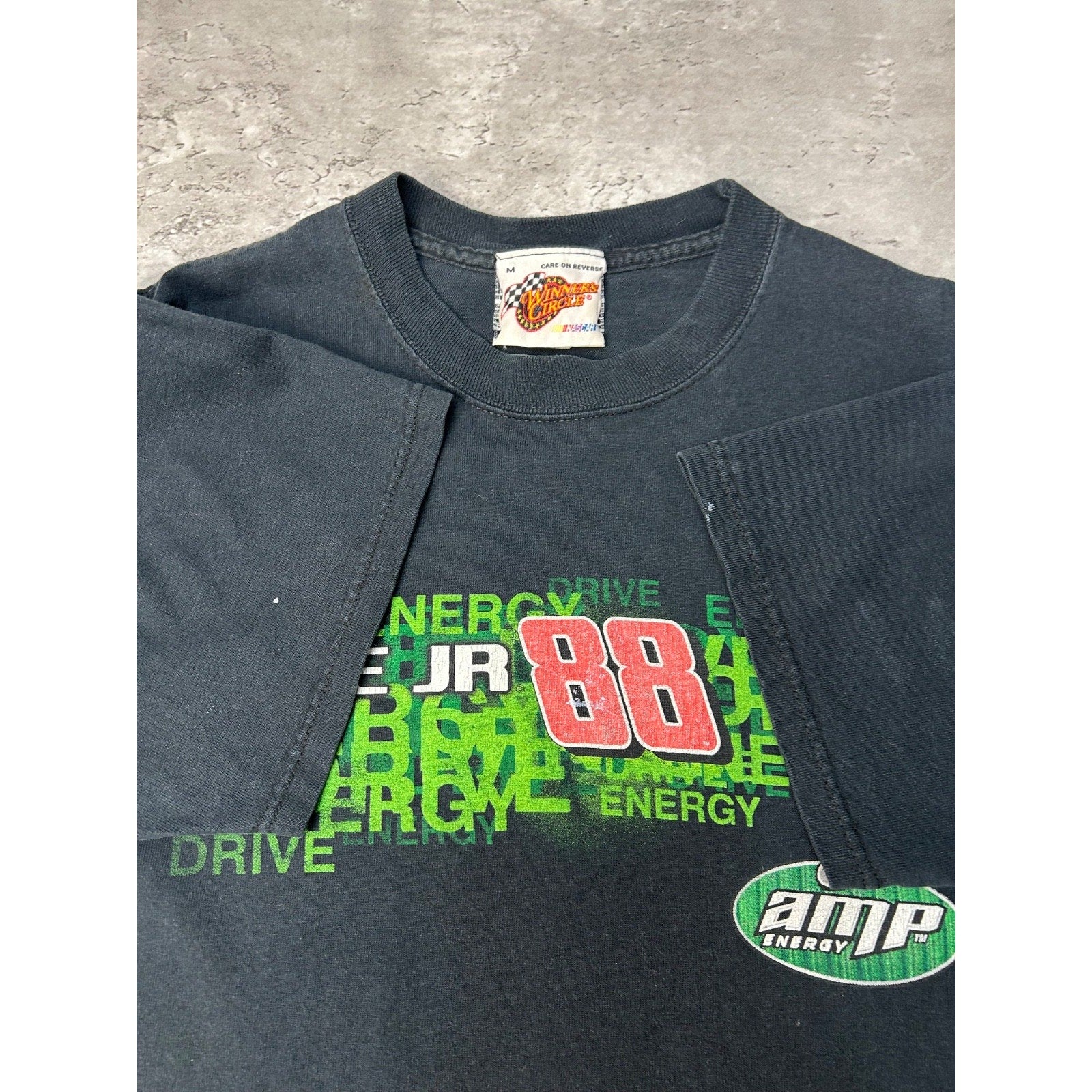 Vintage Dale Earnhardt Jr #88 Amp Racing Nascar Racing T-Shirt Size Medium