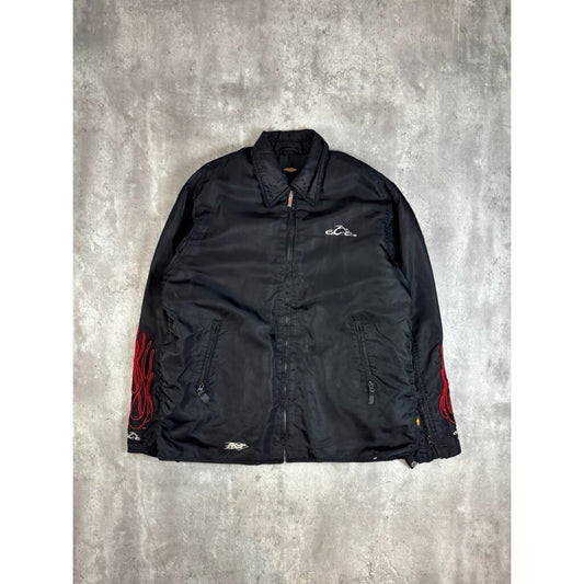Vintage Y2K Orange County Choppers Embroidered Nylon Jacket Size Medium