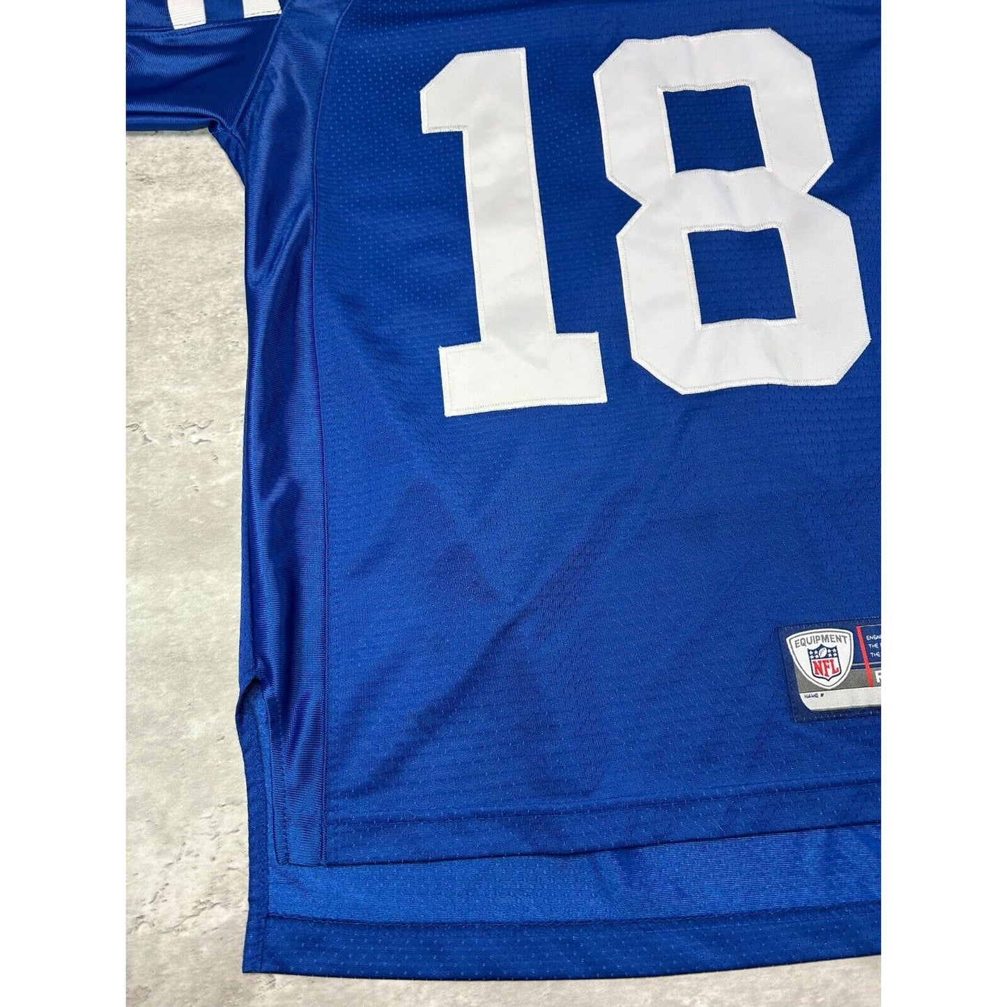 Peyton Manning #18 Indianapolis Colts NFL Reebok Football Jersey Size Small