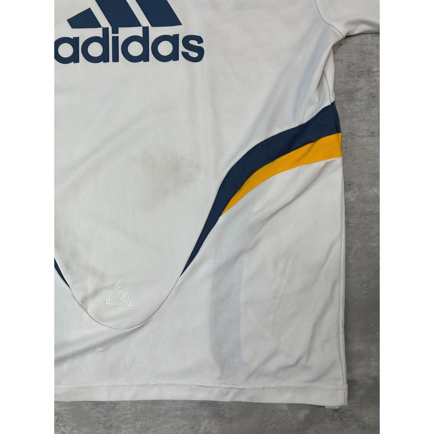Vintage David Beckham #23 LA Galaxy MLS Retro Adidas Soccer Jersey Size Large