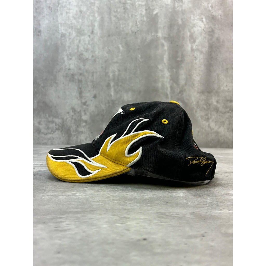 Vintage 2006 Cat Racing Embroidered Nascar Spellout Strapback Hat OSFA