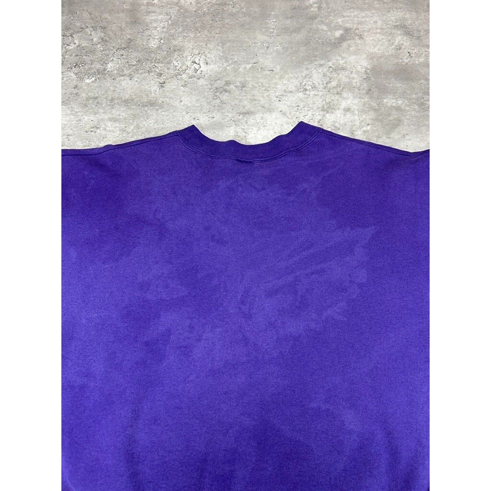 Vintage 90s Minnesota Vikings NFL Helmet Graphic Football Sweatshirt Size XL