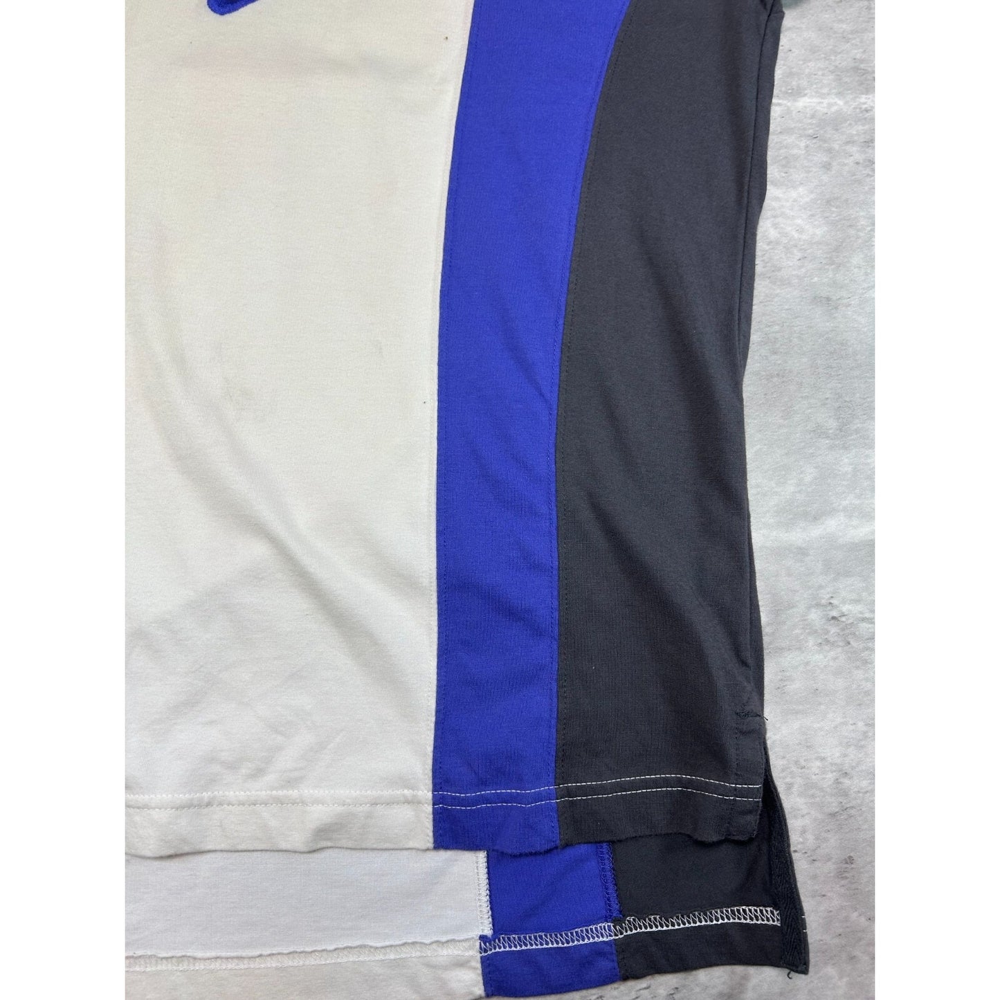 Vintage 90s Nike Embroidered Swoosh 1/4 Zip Jersey Style T-Shirt Size Small