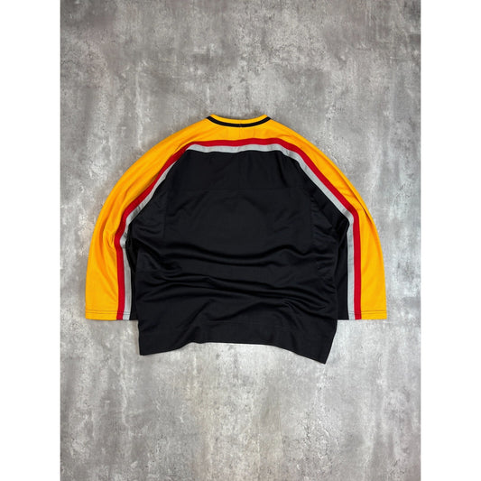 Vintage Germany Deutschland Nike Team Embroidered Hockey Jersey Size Large
