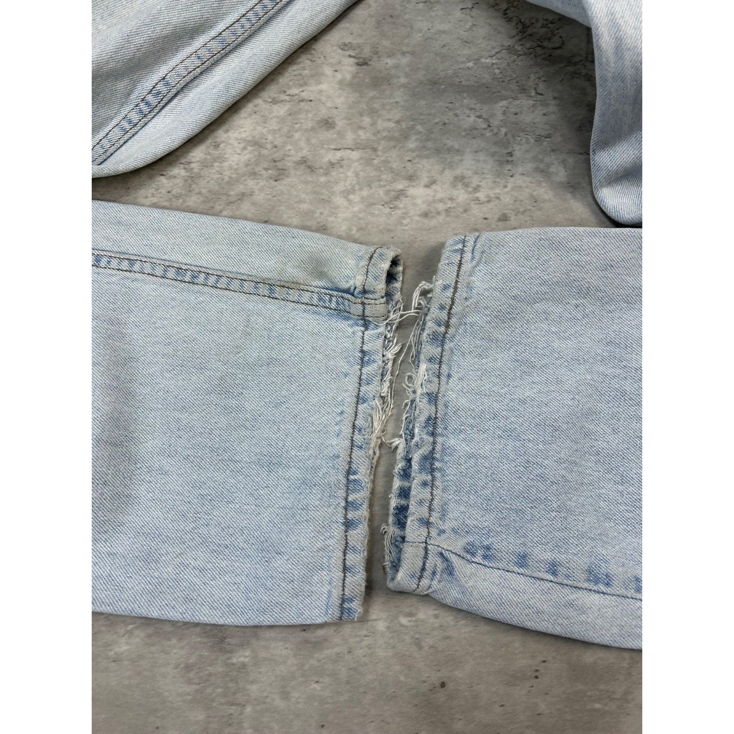 Vintage 90s Levis Silvertab Loose Fit Light Wash Denim Pants Size 34