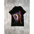 Vintage 1993 Looney Tunes Taz Cartoon Graphic Tv Show Promo T-Shirt Size Large