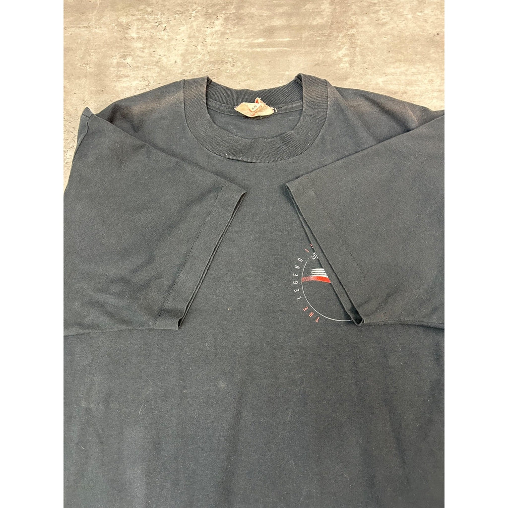 Vintage 90s The Legend Is Black Billiards Graphic T-Shirt Size XL