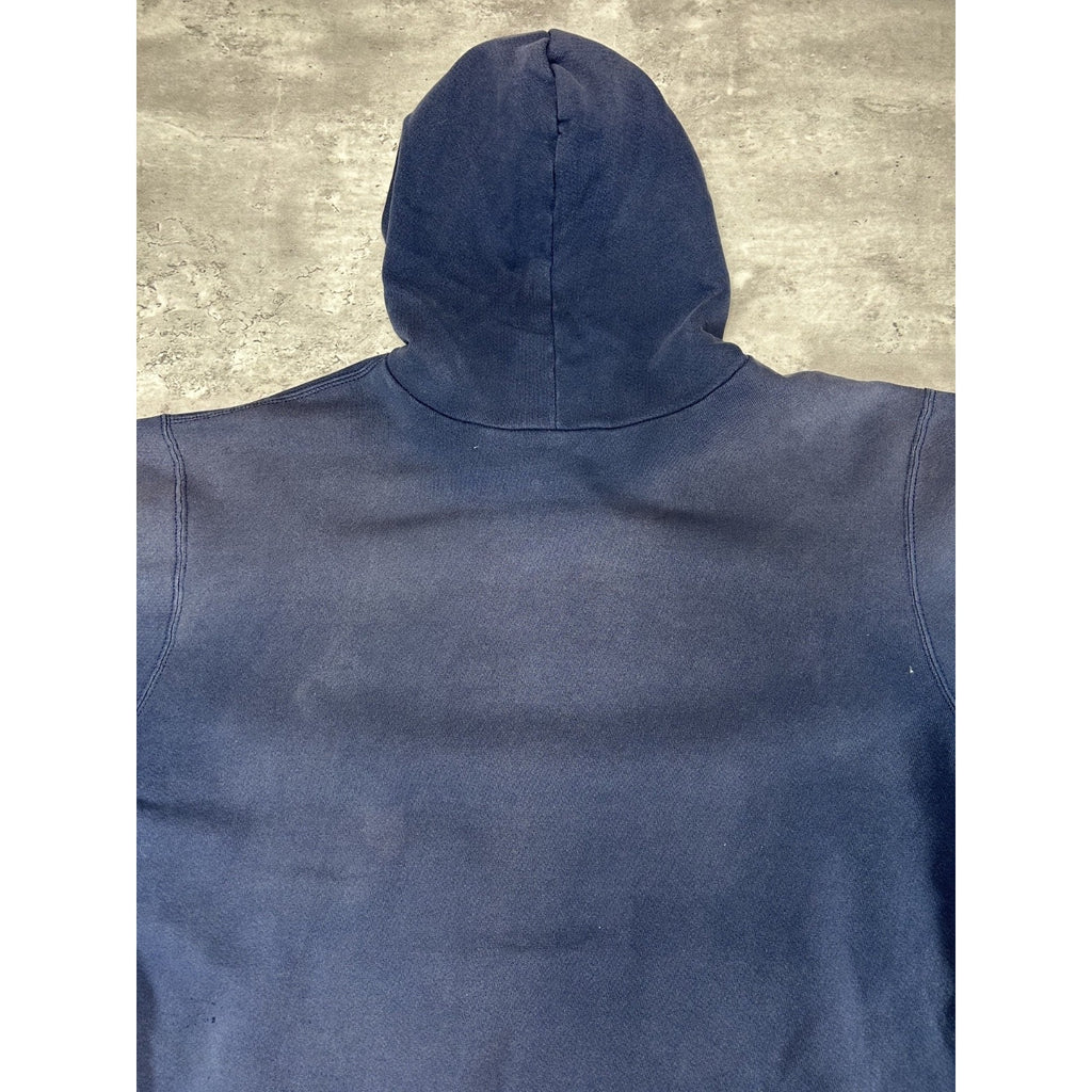 Vintage 2000s Nike Middle Spellout Pullover Hooded Sweatshirt Size 2XL