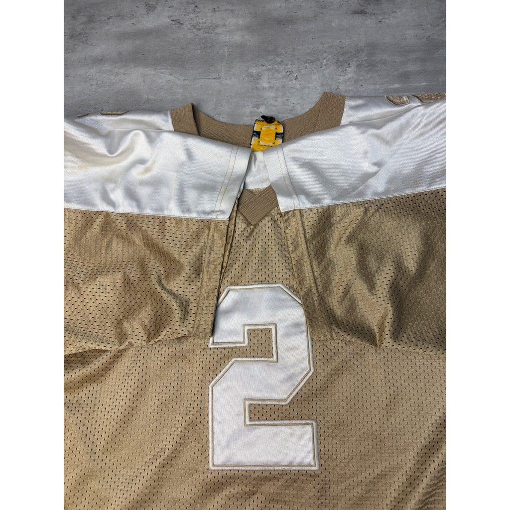 Vintage Y2K Mecca Athletics #2 Embroidered Football Jersey Size 2XL
