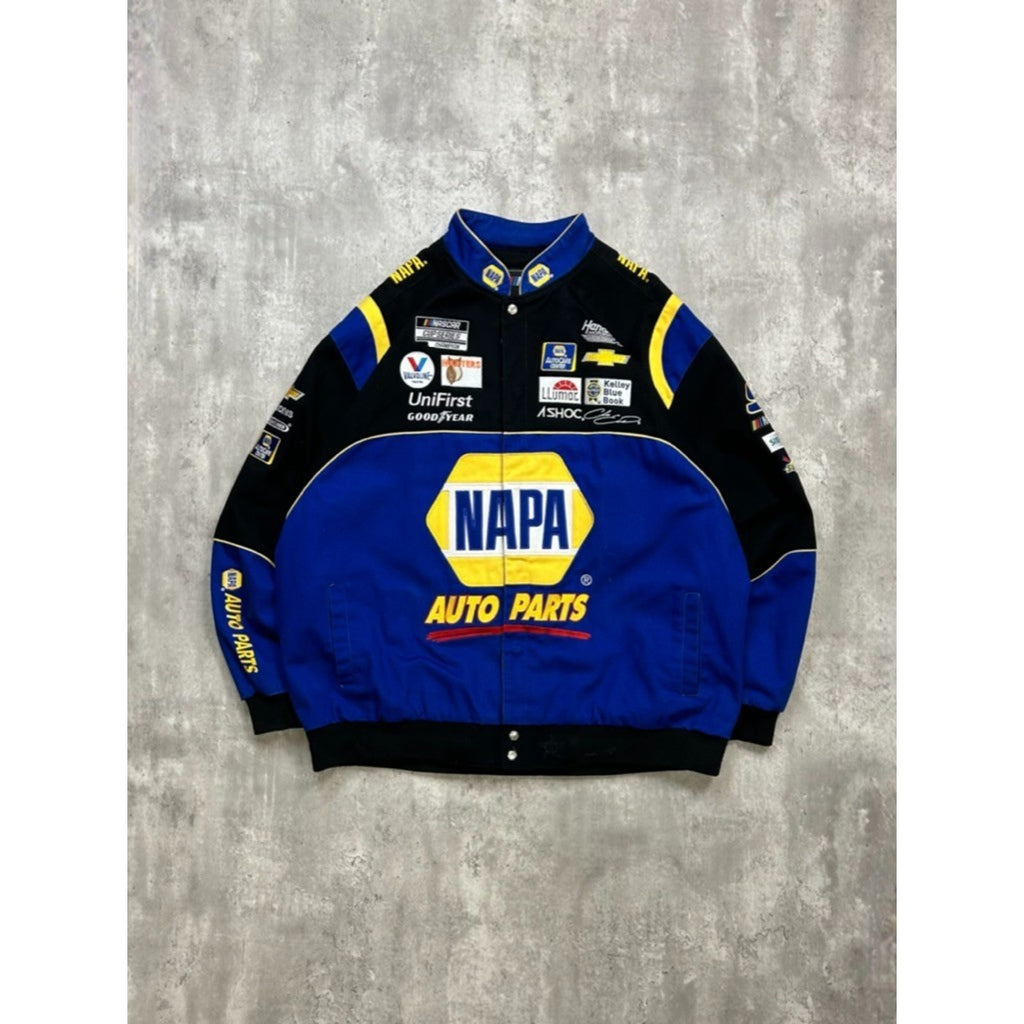 Vintage Chase Elliot Napa Racing Embroidered Nascar Race Jacket Size 3XL