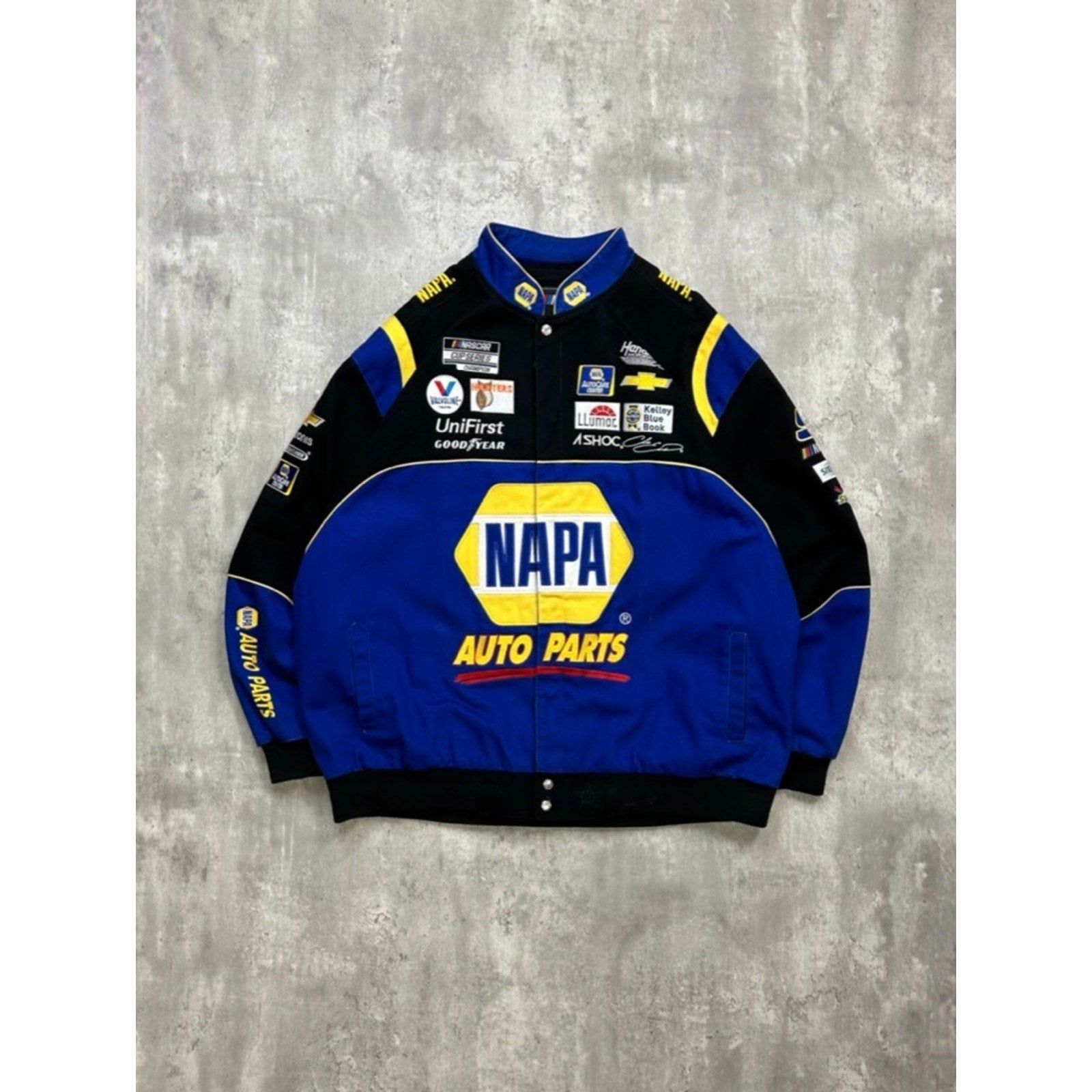 Vintage Chase Elliot Napa Racing Embroidered Nascar Race Jacket Size 3XL
