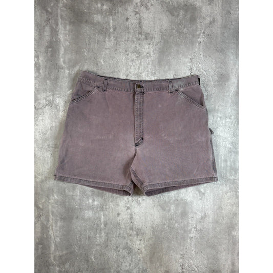 Vintage Carhartt Canvas Workwear Carpenter Shorts Size 40 Pink
