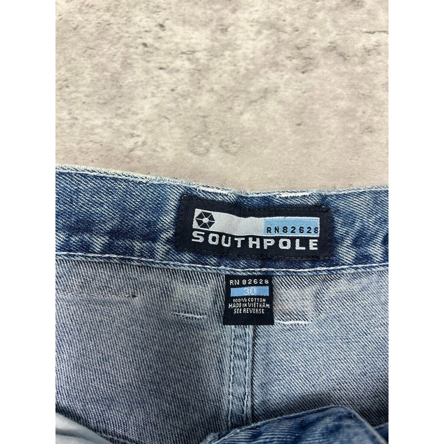 Vintage Y2K Southpole Medium Wash Denim Pants Size 29 Blue