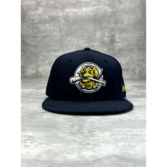 Charleston Riverdogs MiLB Embroidered Logo Baseball Fitted Hat 7 3/8