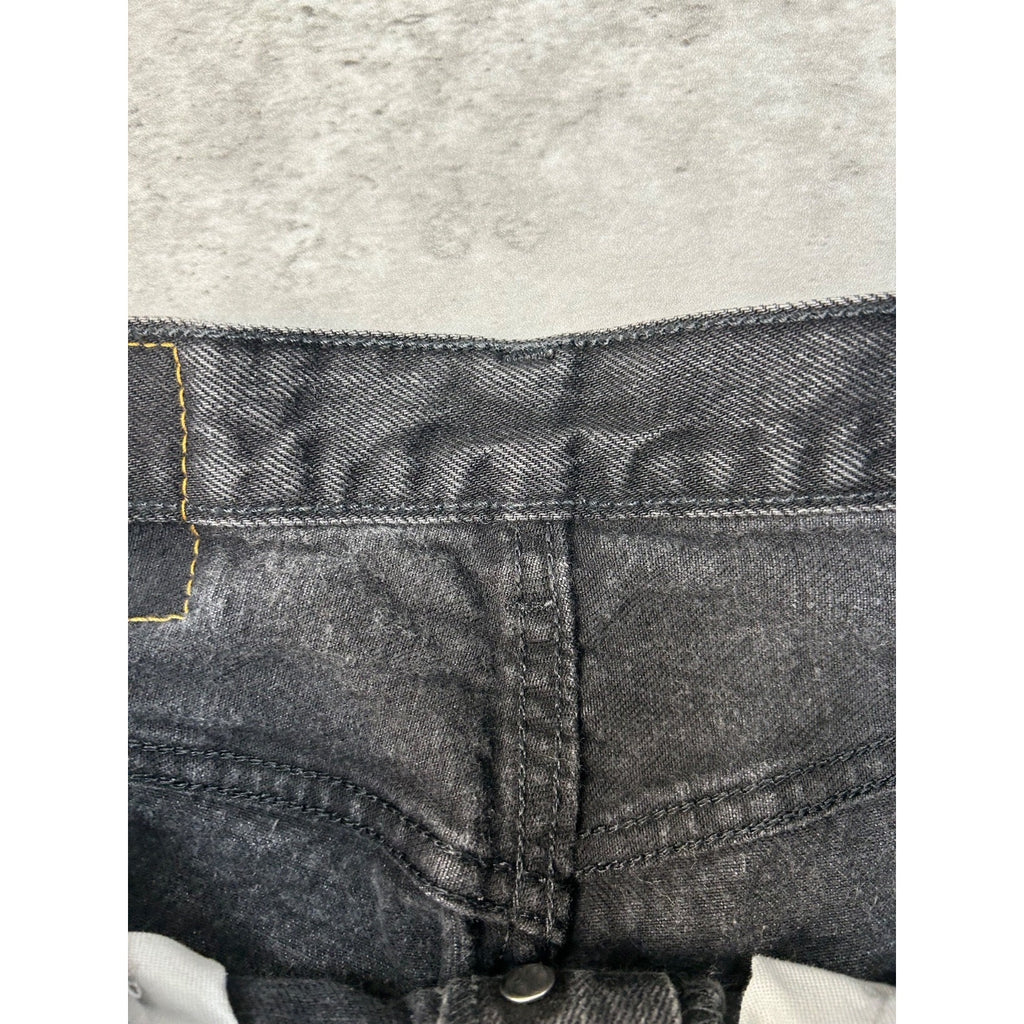 Vintage 90s Levis 505 Red Tab Black Denim Pants Size 28
