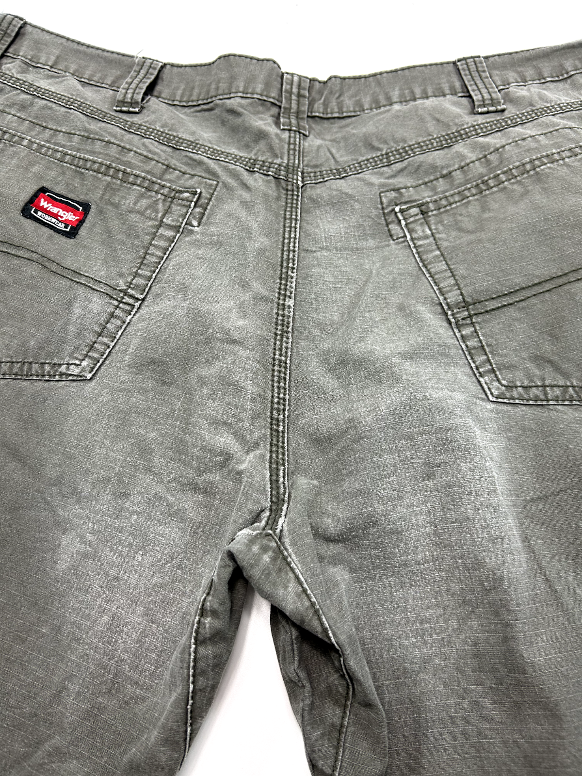 Wrangler Workwear Ripstop Five Pocket Pants Size 41 Dark Gray