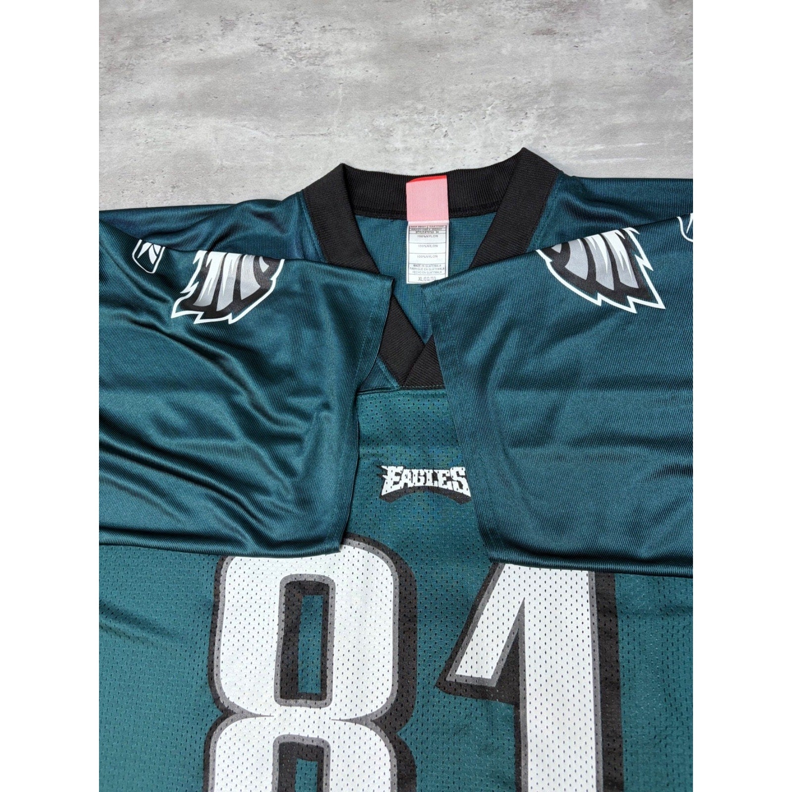 Vintage Terrell Owens #81 Philadelphia Eagles NFL Reebok Football Jersey Size XL